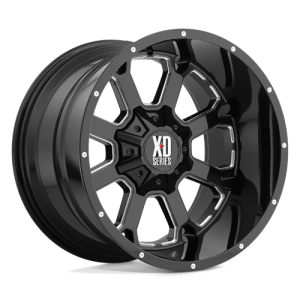 XD 20X10 XD825 6X135/5.5 GLOSS BLACK MILLED -24