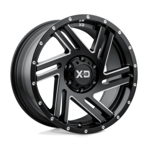 XD 18X9 XD835 6X114.3 SATIN BLACK MILLED +18