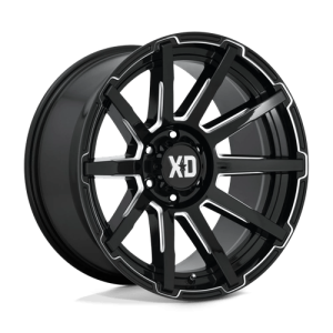 wheelpros-xd84729058330.png XD 20X9 XD847 5X150 GLOSS BLACK MILLED +30
