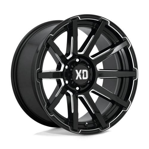 XD 20X9 XD847 5X150 GLOSS BLACK MILLED +30
