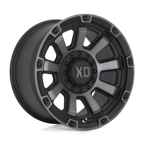 XD 17X9 XD852 6X135/5.5 SATIN BLACK W/ GRAY TINT +0