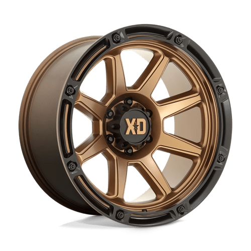 XD 20X9 XD863 6X139.7 MATTE BRONZE W/ BLACK LIP +18