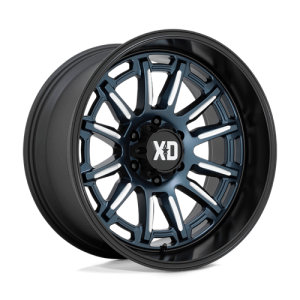 wheelpros-xd865290689a00.png XD 20X9 XD865 6X139.7 METALLIC BLUE MILLED W/ BLACK LIP +0