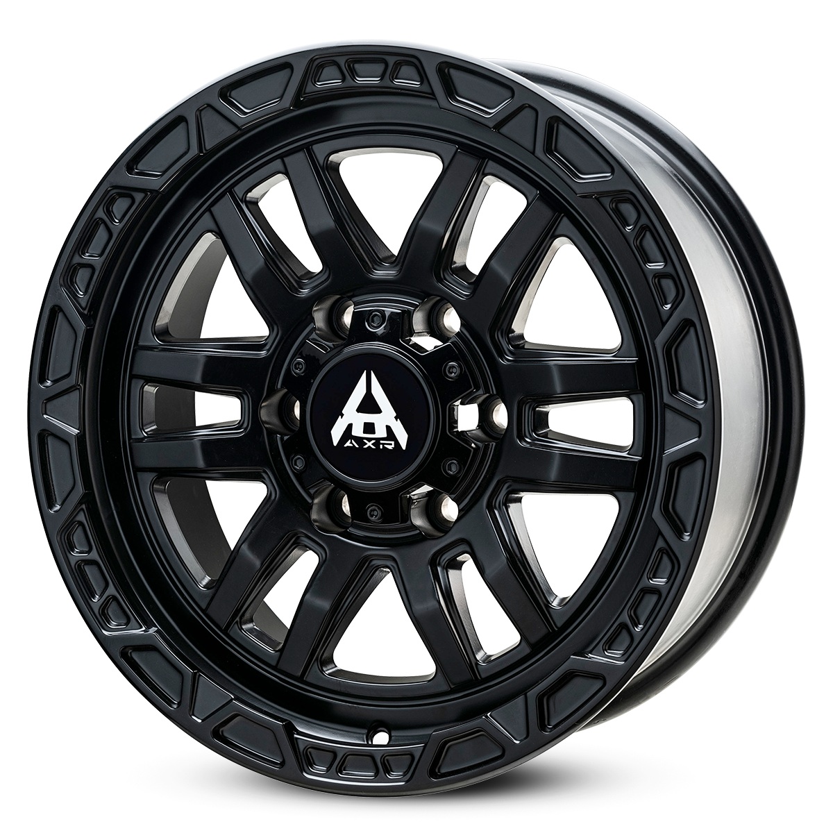 AXR 17x8.5 PREDATOR 6x114.3 SATIN BLACK +25