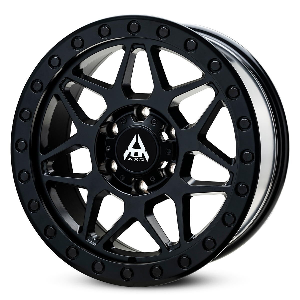 AXR 18x9 STOMPER 6x139.7 SATIN BLACK +15