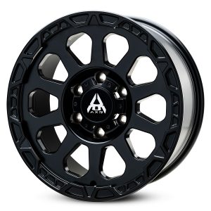 AXR 17x9 TEARS 6x130 SATIN BLACK +30