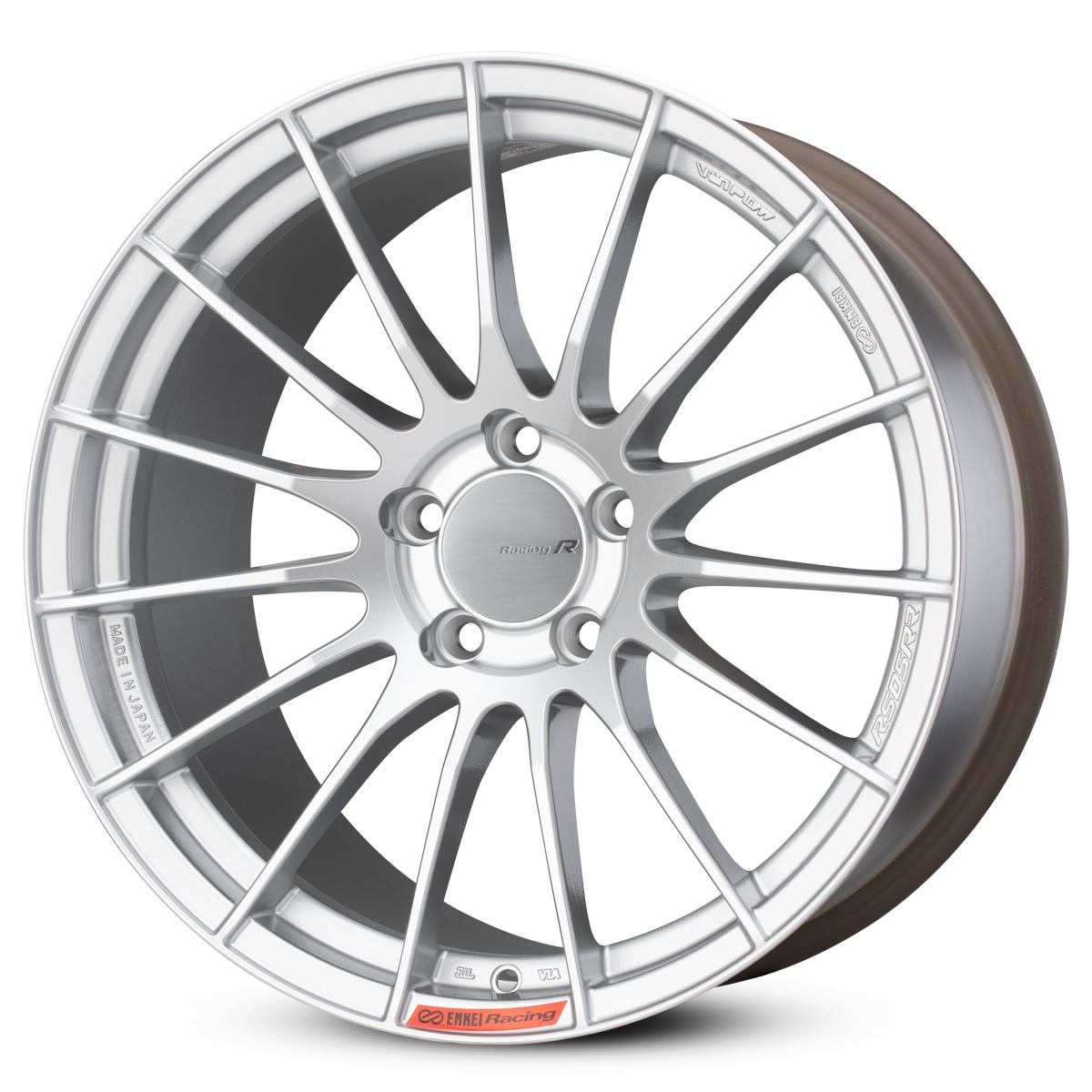 ENKEI 18x8.5 RS05RR 5x112 SILVER +35