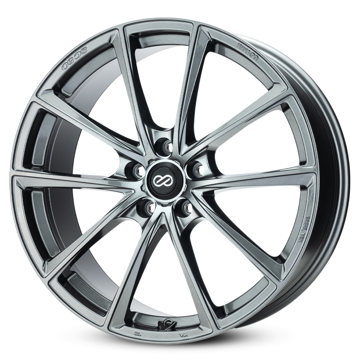 ENKEI 17x7.5 SC50 5x112 SATIN GREY +45