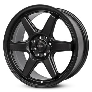 ORBIT 16x7 CASA 8-x100/114.3 SATIN BLACK +38